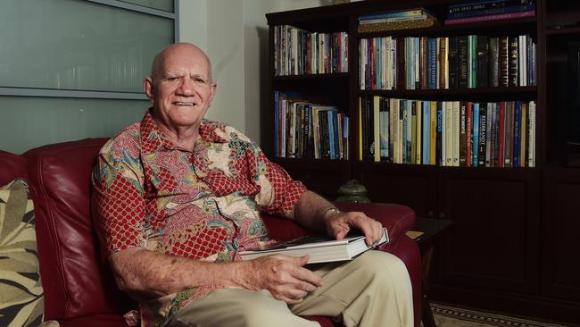 Former Senator Grant Tambling at his home. Mr Tambling has represented the NT at all three levels of government. Picture: Keri Megelus