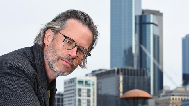 Guy Pearce urges Melburnians to find the calm among the chaos. Picture: Josie Hayden