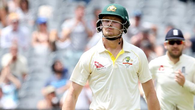 Struggling opener Cameron Bancroft needs a big score in the Sydney Test. Picture: Michael Klein