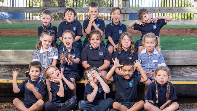 Mandama Primary School preps Prep P Back Row Left to Right: Oscar McManus, Ethan Fletcher, Theo Tait, Ziya Giel, Kayden Clarke Middle Row: Evelyn Carter, Jemma Tippett, Nyah Hilton, Billie Brooks, Skye Feldman Front Row: Simon Cuthill, Erik Byworth, Thomas Smith, Prayaan Lamichhane, Mahlia Kelly