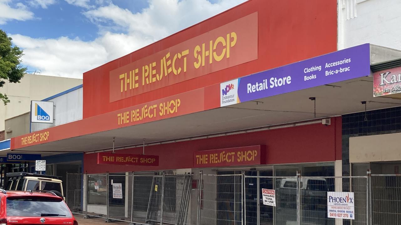 Repairs are underway to reopen The Reject Shop.