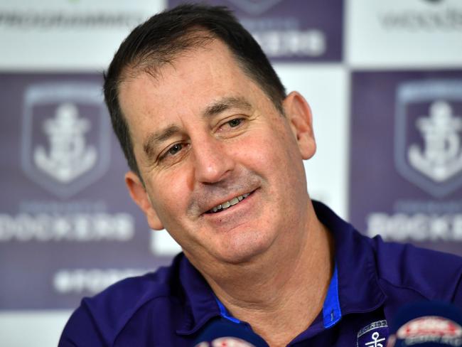 Dockers head coach Ross Lyon has spoken out against the ‘reckless’ claim.