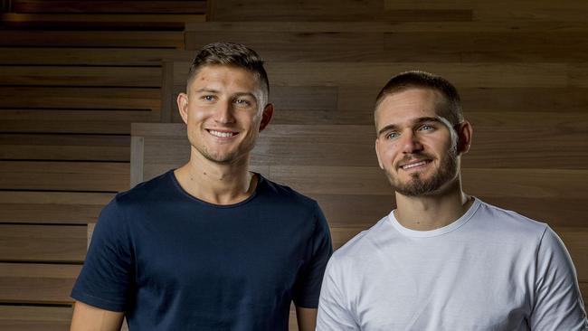 HiSmile founders Nik Mirkovic and Alex Tomic. Picture: Jerad Williams