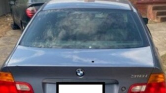 The BMW was seized from the home. Picture SA Police