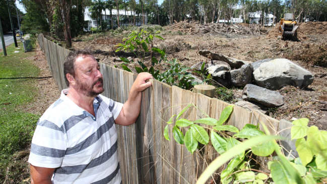 Anger over Palm Cove development