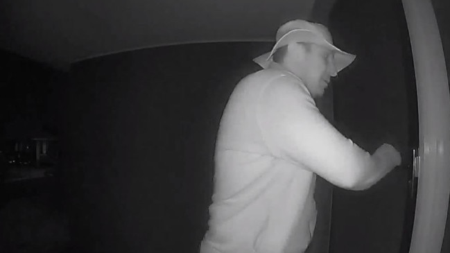 Police said the man had not been forcing entry and instead had mostly been targeting unlocked doors. Picture: Victoria Police.