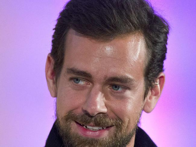 Jack Dorsey, CEO of Square, Chairman of Twitter and a founder of both ,holds an event in London on November 20, 2014, where he announced the launch of Square Register mobile application. The app, which is available on Apple and Android devises, will allow merchants to track sales, inventories and other data on smartphones and tablets. AFP PHOTO / JUSTIN TALLIS