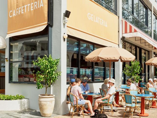 The Cibaria Italian eatery in the Manly Pacific Hotel has indoor and outdoor seating. Picture: Steven Woodburn