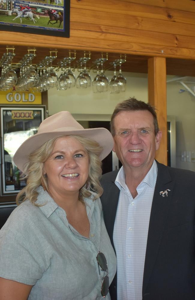 Jacqueline and Dave Morrison Warwick Cup race day at Allman Park Racecourse, Saturday, October 14, 2023 (Photo: Michael Hudson/ Warwick Daily News)