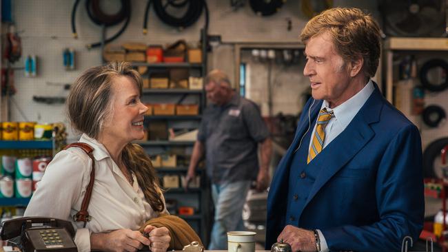Sissy Spacek and Robert Redford in the film The Old Man & the Gun.