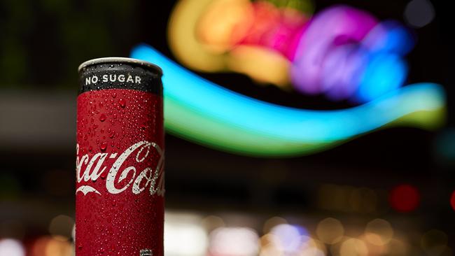 No Sugar Coke has booked big sales increases in Australia’s suburban and regional areas during COVID. Picture: Supplied.