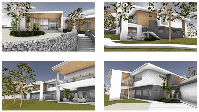 The building plans for the end of life facility by Sunshine Hospice. Picture: Sunshine Hospice