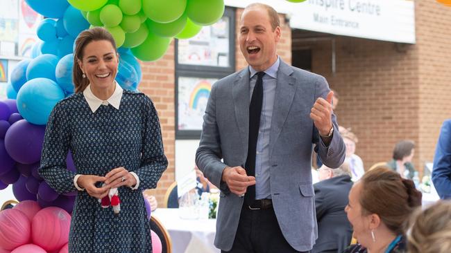 There was allegedly a split between Meghan and Harry and Catherine, Duchess of Cambridge and Prince William. Picture: Joe Giddens/Getty Images