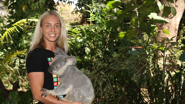 Liz Clay - Athletics, 100m hurdles. Pic: Wayne Lee-Leong/Currumbin Wildlife Sanctuary