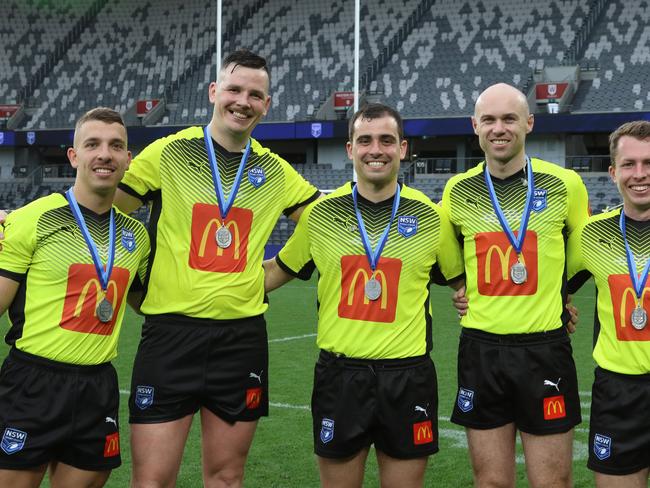 NSW Cup match officials. Picture Warren Gannon Photography