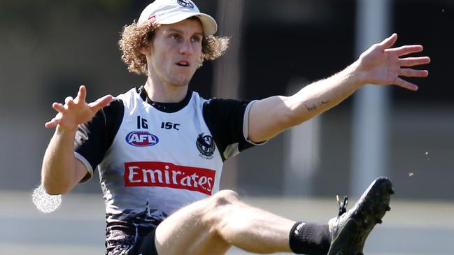 Chris Mayne has a key role in the Collingwood side. Picture: Michael Klein