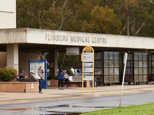 Exterior of Flinders Medical Centre. Picture: MATT LOXTON