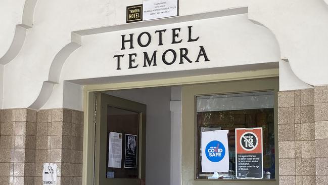 The Hotel has been forced to close for two weeks. Picture Morgan Dyer.