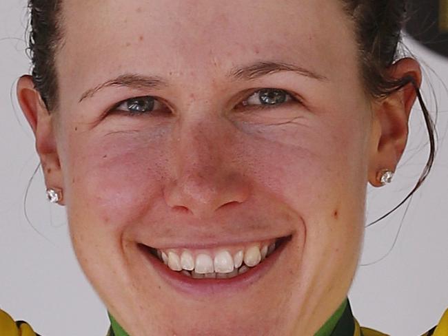 Australian Road Cycling Championships in Buninyong. Amanda Spratt after winning the womens race in Buninyong. . Pic: Michael Klein. Sunday, January 10, 2016.