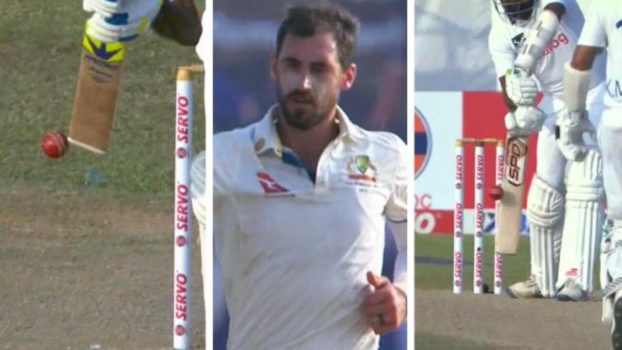 Starc just misses hat-trick