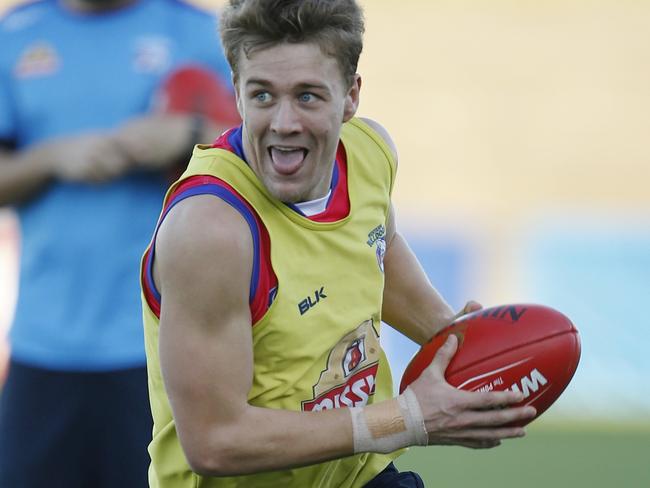 Western Bulldgs training at the Whitten Oval. Jack Macrae. Pic: Michael Klein