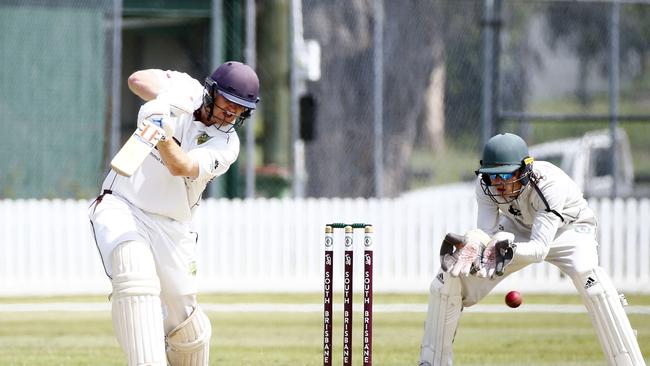 Action from the match between South Brisbane and Ipswich earlier this seasoon. Picture: Tertius Pickard