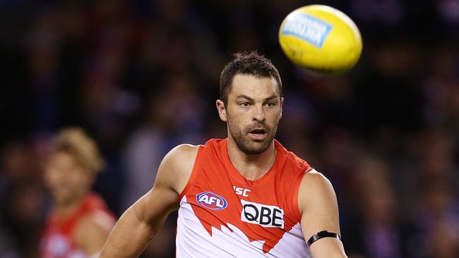 Heath Grundy has retired after 254 AFL games for Sydney. Picture: Michael Klein.