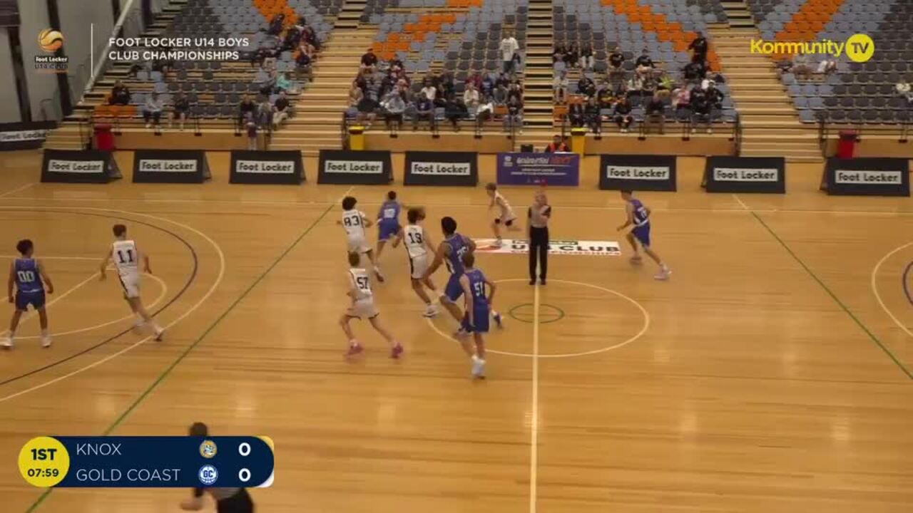 Replay: Knox Raiders v Gold Coast Rollers (Boys) – 2024 Basketball Australia U14 Club Championships Day 2