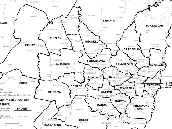 Approximately 12 per cent of NSW voters will be impacted by the redistribution. Picture: AEC