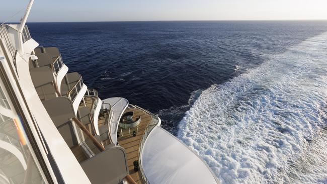 Luxury Silversea cruise ship Silver Nova has docked in Darwin, marking its inaugural visit to Australia. Picture: Supplied.