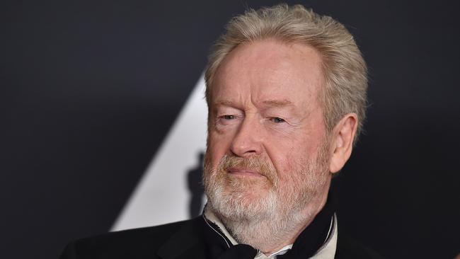 Top gong? ... Ridley Scott is favourite to take out the Best Director category at the Golden Globes. Picture: AP