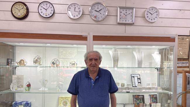 The owner of Revesby Watchmaker and Jeweller jeweller Max Garthe said he will miss his loyal customers.