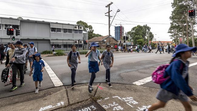 Westmead Public School is bursting at the seams. Picture: Monique Harmer