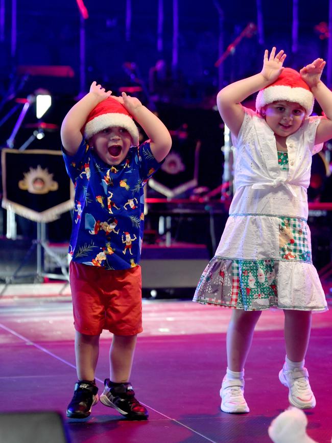 Carols by Candlelight at Riverway 2022. Performers from Townsville Academy of Performing Arts. Picture: Evan Morgan