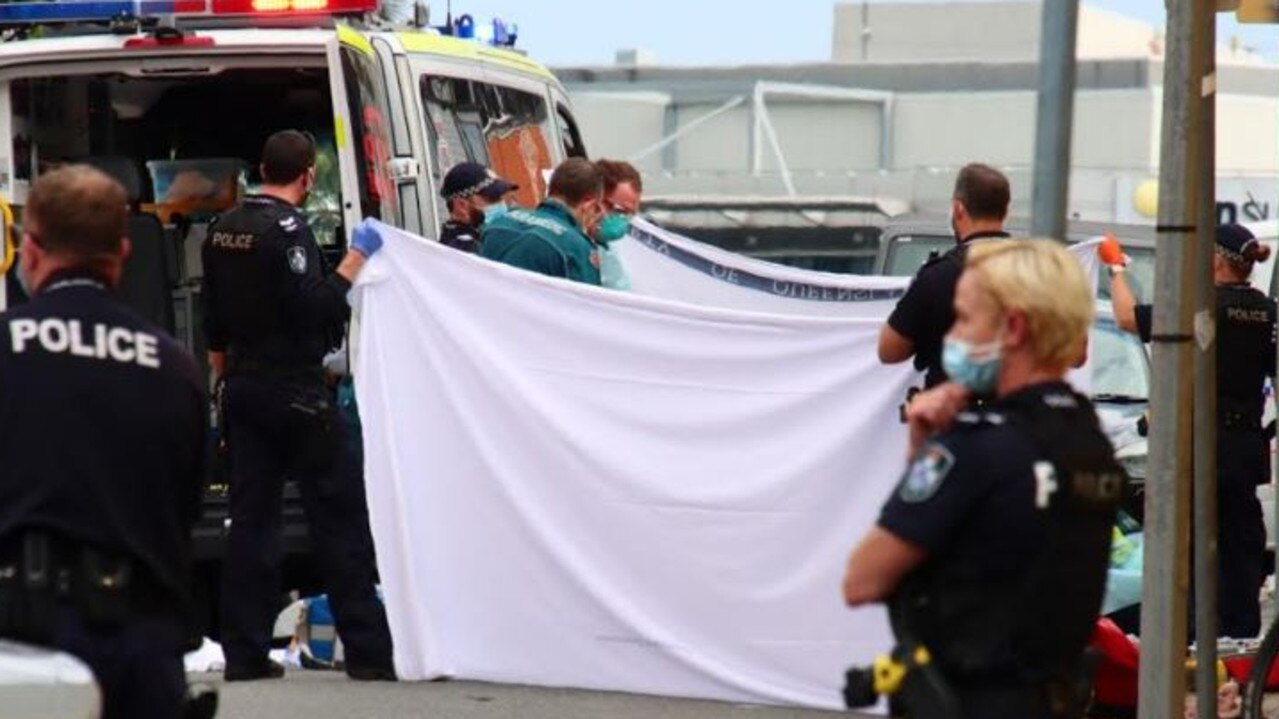 Police are investigating after a person was critically injured in a fall from a hostel in Brisbane’s CBD. Picture: David Clark