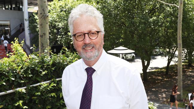 Sydney University Vice Chancellor Mark Scott, chair of the Teacher Education Expert Panel, has handed down the group’s final recommendations to the government. Picture: John Grainger