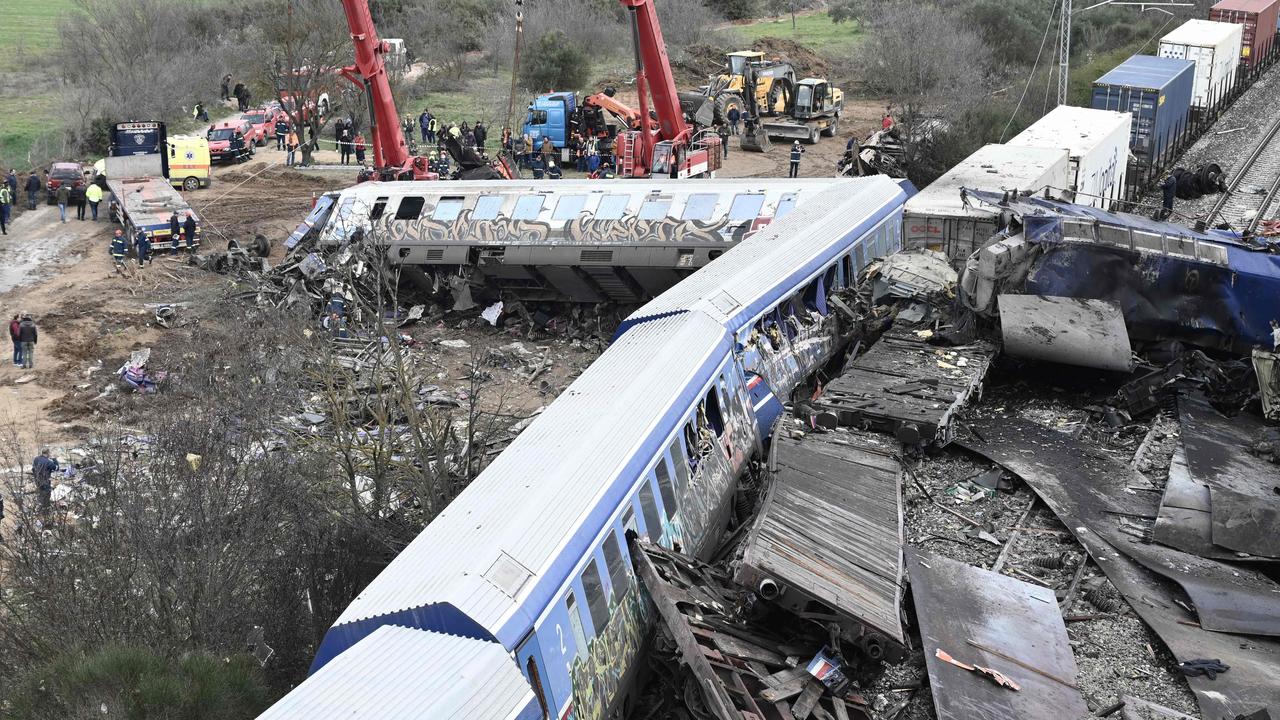 President of Greece Katerina Sakellaropoulou has said it is an “unimaginable tragedy”. Picture: Sakis Mitrolidis / AFP