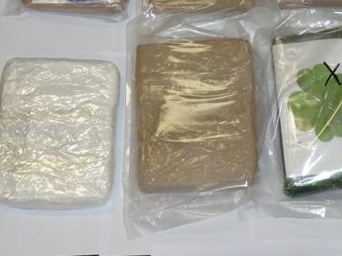 A man, 34, from Cromer, has been charged with trying to import 13kgs of cocaine, with a street value of $5.8 million, in  air cargo consignment from Greece. Picture: NSW Police