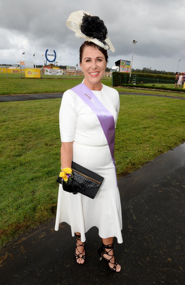Sally Monti of Alstonville at the 2015 Ballina Cup. Picture: Mireille Merlet-Shaw