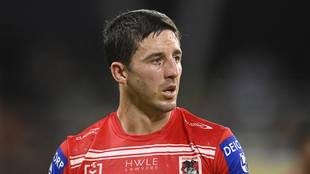 Ben Hunt’s future has been questioned following Anthony Griffin’s departure from the Dragons. Picture: Getty Images