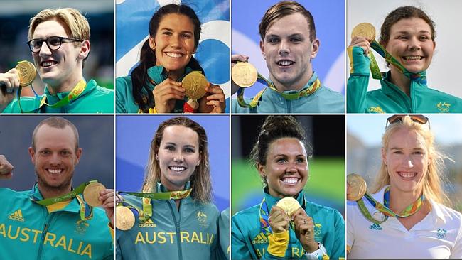 All Australia S Medals Won At The Rio 16 Olympic Games Daily Telegraph