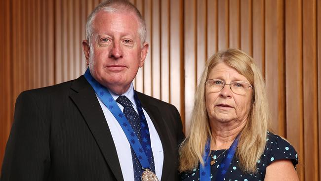 Mark and Faye Leveson. Picture: Tim Hunter.