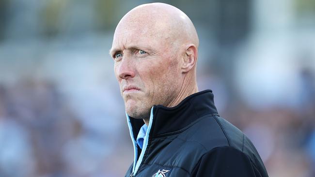 Sharks coach Craig Fitzgibbon. Picture: Getty Images