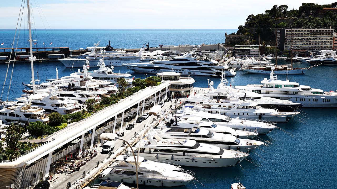 Yachts docked in the harbour. Picture: Bryn Lennon/Getty Images