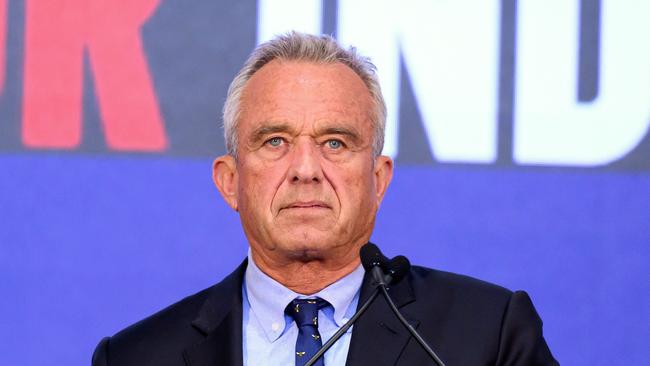 Robert F. Kennedy Jr meet Donald Trump on Monday on the sidelines of the Republican National Convention in Milwaukee. Picture: AFP