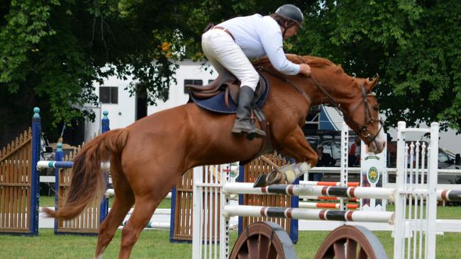 Fast-paced: David Boulton and Little Arrow proved once again he’s impossible to catch. Picture: Denis Crane