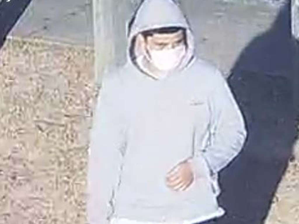 Investigators wish to speak to a young man wearing a grey hoodie and face mask over the sexual assault over a woman in Broadmeadows on December 11, 2020.