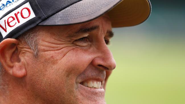 Chris Fagan’s friendly ear has helped empower Brisbane’s players and staff. Picture: Getty Images