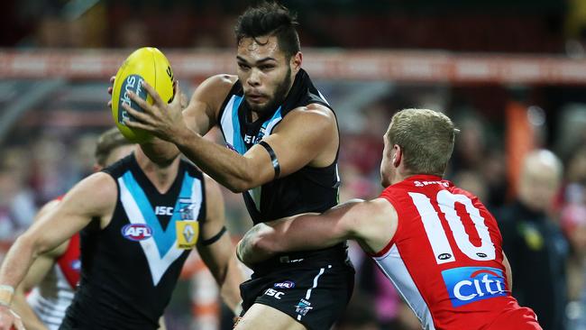 Port Adelaide gave Jarman Impey his start. Picture: Phil Hillyard