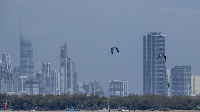 Haze continues to hang over the Coast. Picture: Jerad Williams